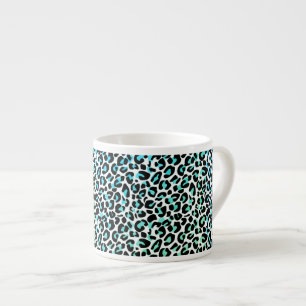 Leopard Print Espresso Tasse