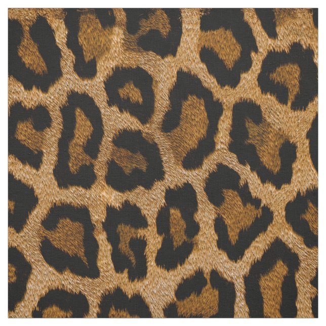 Leopard Print Fabric Stoff (Muster)