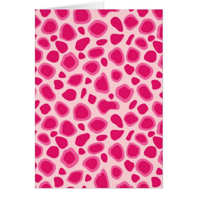 Leopard Print - Fuchsia und hellrosa (Vorne)