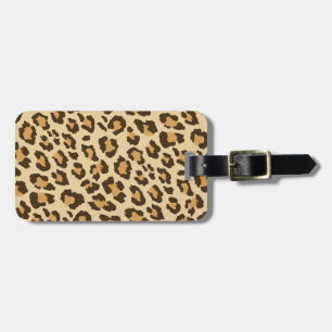 Leopard Print Gepäckanhänger