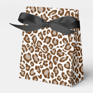 Leopard Print Geschenkschachtel