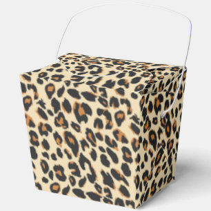 Leopard Print Geschenkschachtel