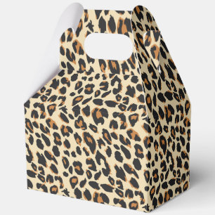 Leopard Print Geschenkschachtel