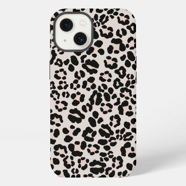 Leopard Print Glam #1 - Landschaft #pattern #decor iPhone Hülle (Rückseite)