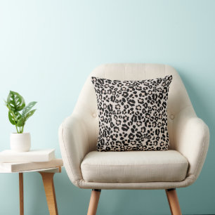 Leopard Print Glam #1 - Landschaft #pattern #decor Kissen
