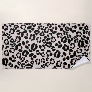 Leopard Print Glam #1 - Landschaft #pattern #decor Strandtuch