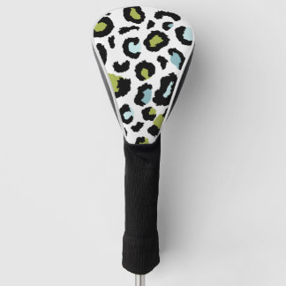 Leopard Print Golf Club Cover Headcover
