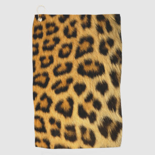 Leopard Print Golfhandtuch