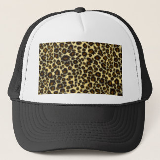 Leopard Print Hat Truckerkappe