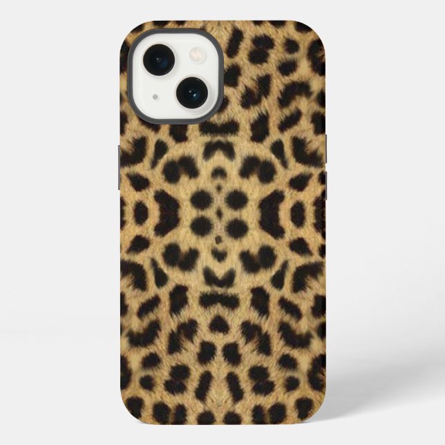 Leopard Print iPad Case iPhone Hülle (Rückseite)