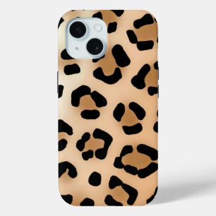 Leopard Print iPhone 15 Case-Mate iPhone Hülle