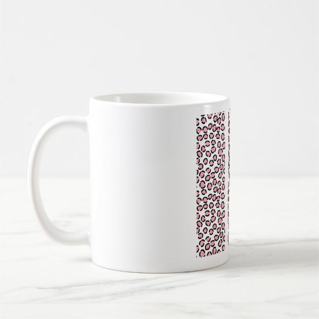 Leopard Print Kaffeetasse (Links)