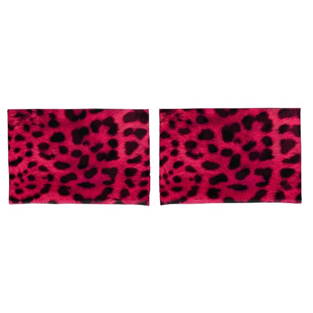 Leopard Print Kissenbezug (Vorderseite-Set)