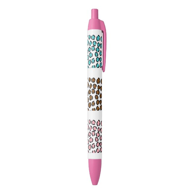 Leopard Print Kugelschreiber (Unterseite (Vertikal))