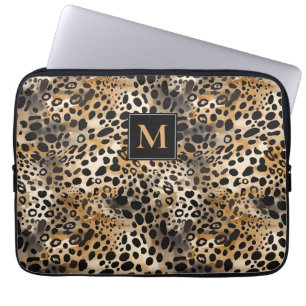 Leopard Print Laptopschutzhülle