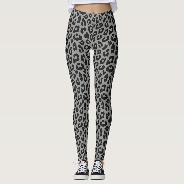 Leopard Print Leggings (Vorderseite)