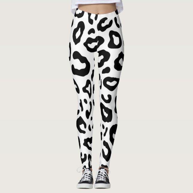 Leopard Print Leggings (Vorderseite)