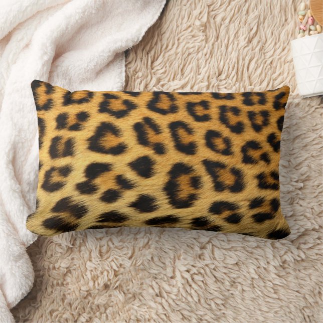 Leopard Print Lendenkissen (Decke)