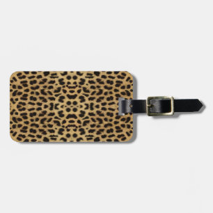 Leopard Print Luggage Tag Gepäckanhänger