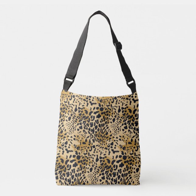 Leopard Print Luxury Tasche (Vorderseite)