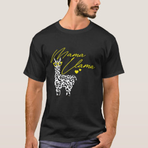 Leopard Print Mama Lama Leopard Mama Lama Mama L T-Shirt