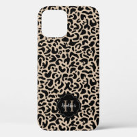 Leopard Print Monogram