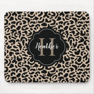 Leopard Print Mouse Pad Mousepad