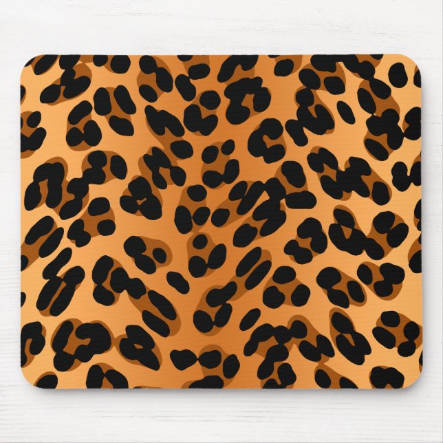 Leopard Print Mousepad (Vorne)
