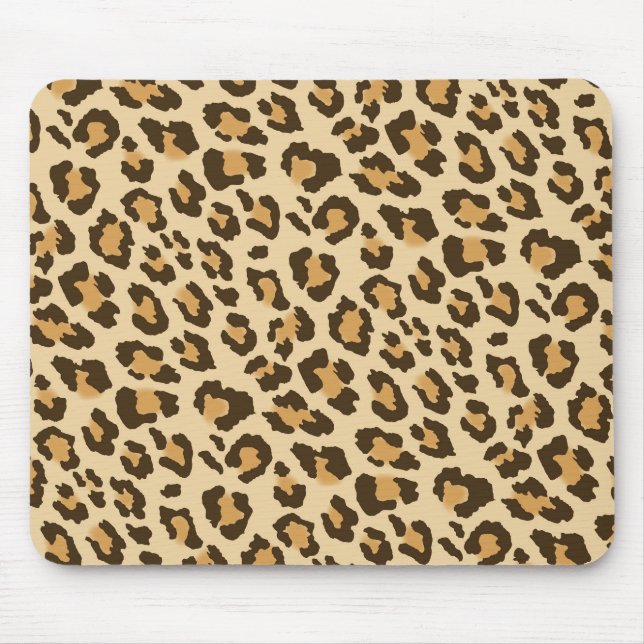 Leopard Print Mousepad (Vorne)