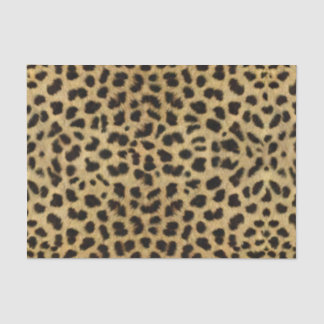 Leopard Print Natural Seidenpapier
