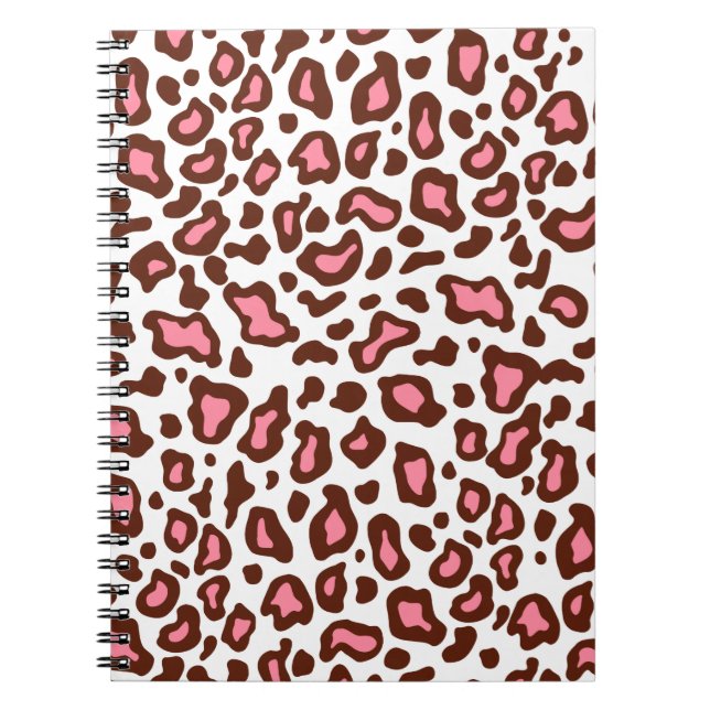 Leopard Print Notebook Notizblock (Vorderseite)