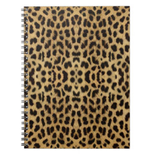 Leopard Print Notebook Notizblock