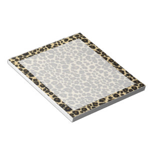 Leopard Print Notizblock