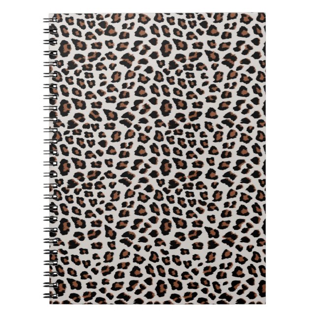 Leopard Print Notizblock (Vorderseite)
