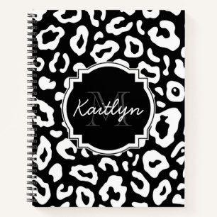 Leopard Print Notizbuch