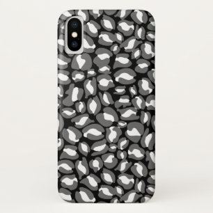 Leopard Print Pattern Jungle monochrom Case-Mate iPhone Hülle