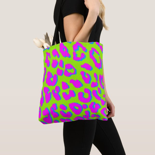 Leopard Print Pink Green Blue (Von Nahem)