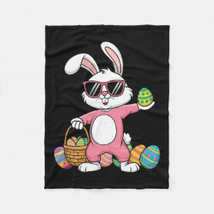 Leopard Print Rabbit Bunny Blasblase Gum East Fleecedecke