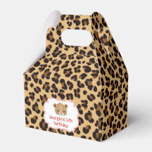 Leopard Print Red Quarter Birthday Party