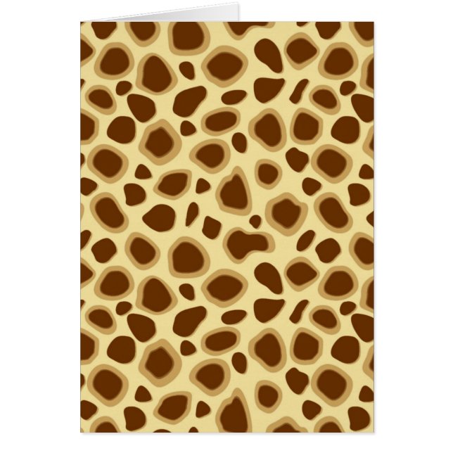 Leopard Print - Schokolade Brown und Camel Tan (Vorne)