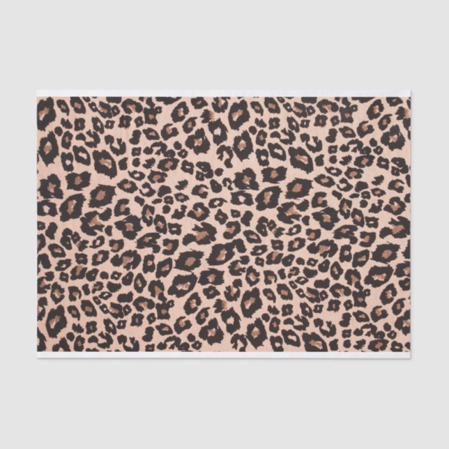 Leopard Print Seidenpapier (Vorderseite)