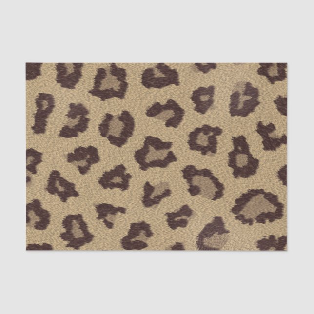 Leopard Print Seidenpapier (Vorderseite)
