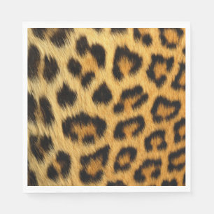 Leopard Print Serviette