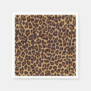 Leopard Print Serviette