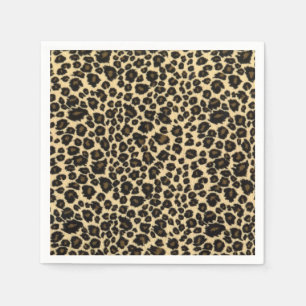 Leopard Print Serviette