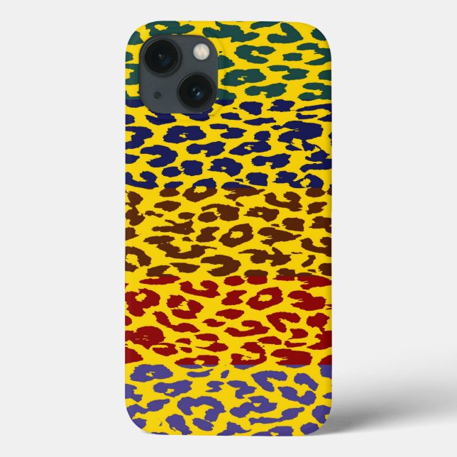 Leopard Print Skin Stripe Muster 2 Case-Mate iPhone Hülle (Rückseite)