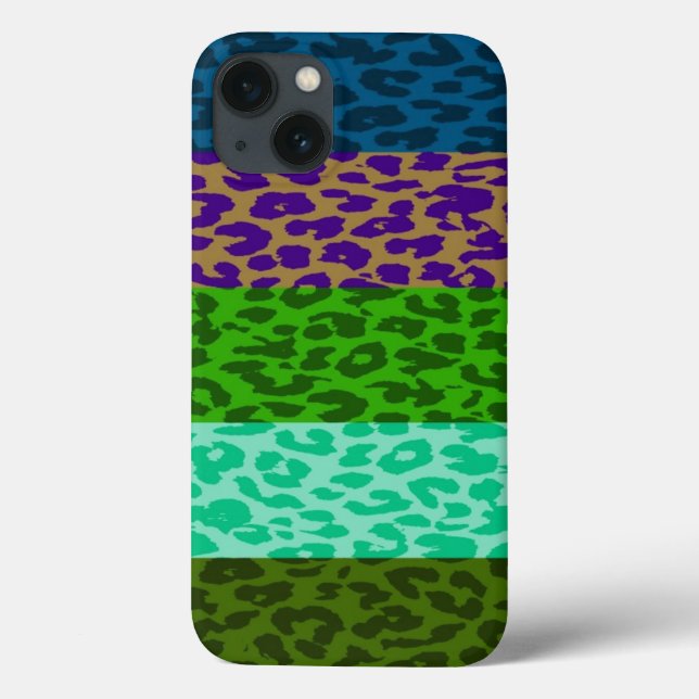 Leopard Print Skin Striping Muster 8 Case-Mate iPhone Hülle (Rückseite)