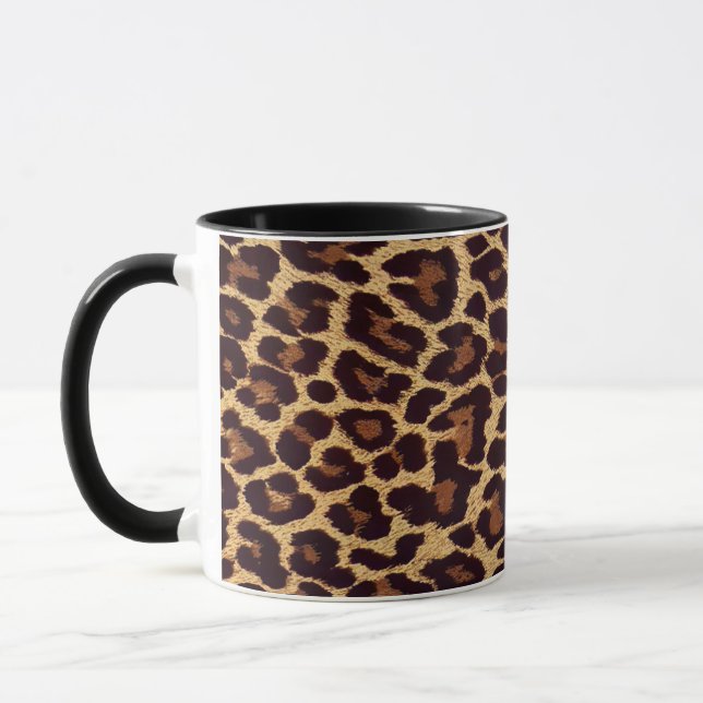Leopard Print Tasse (Links)