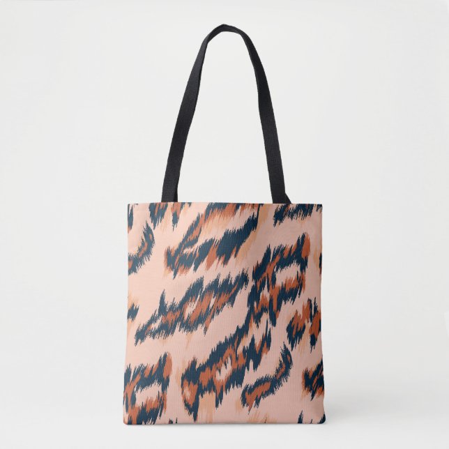 Leopard Print: Textil Nahtlos Design. (Vorderseite)