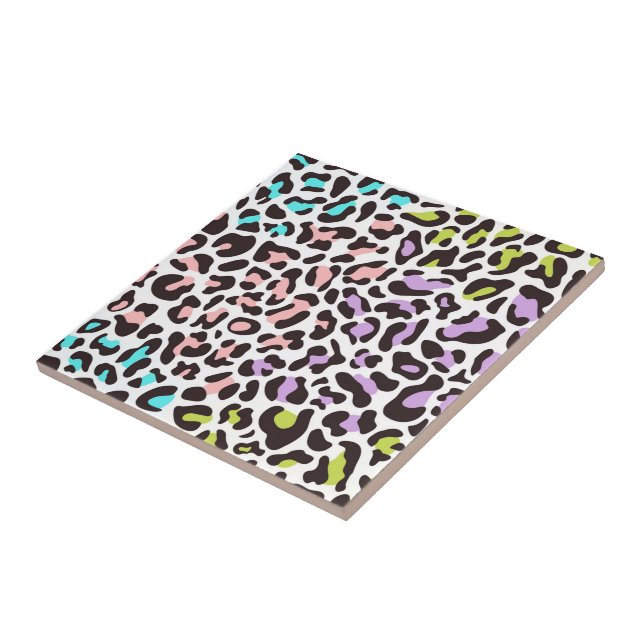 Leopard Print Tile Fliese (Seite)